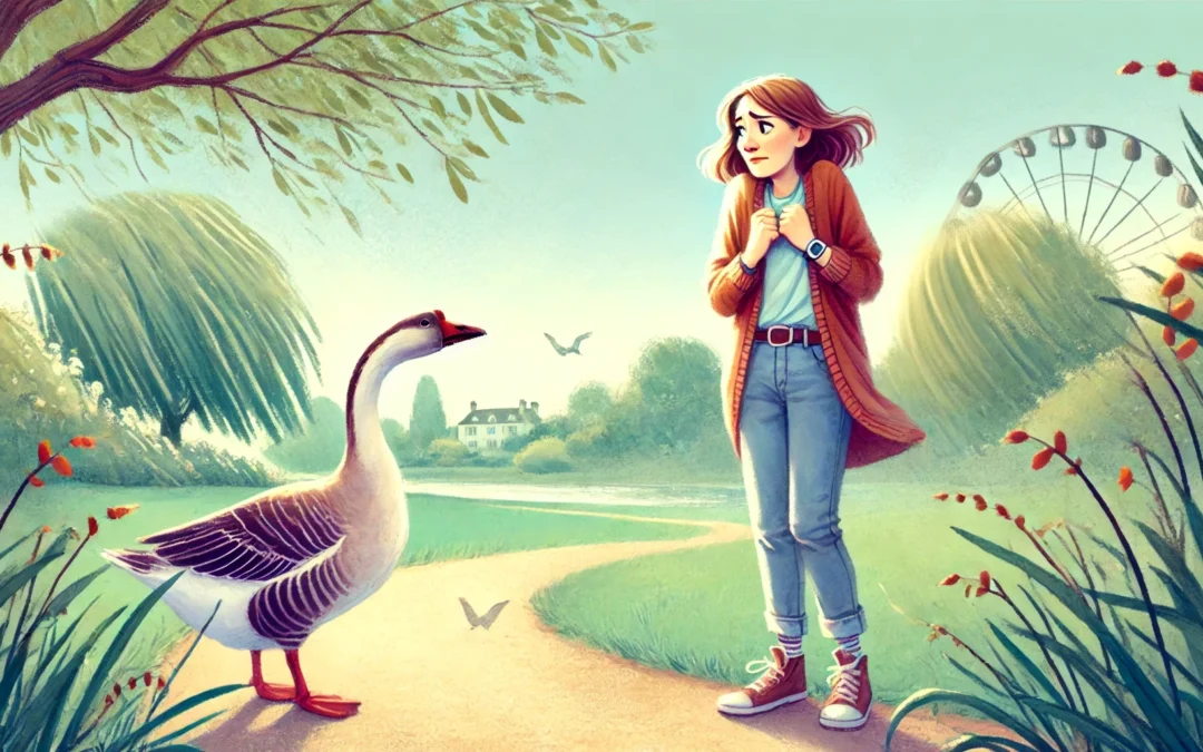 Goose Phobia Fear of Goose Creature Courage