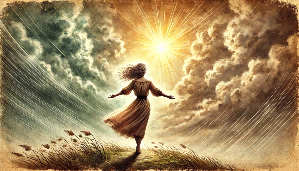 Overcoming fear art Creature Courage