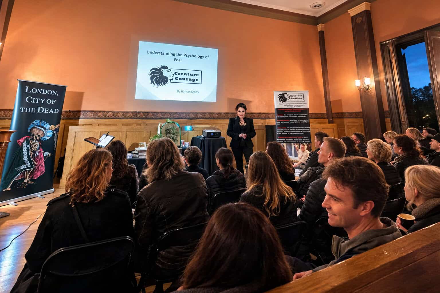 Britain Stelly Creature Courage London Month Of the Dead