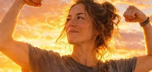 Woman Feeling Strong