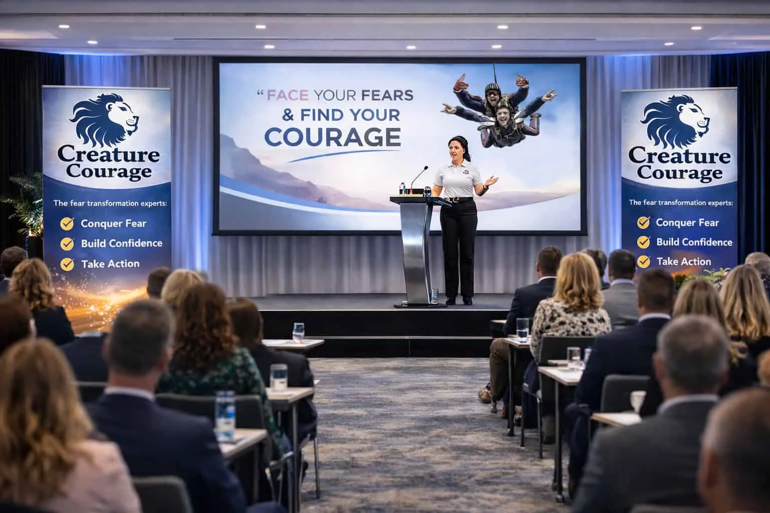Keynote Speaking Creature Courage