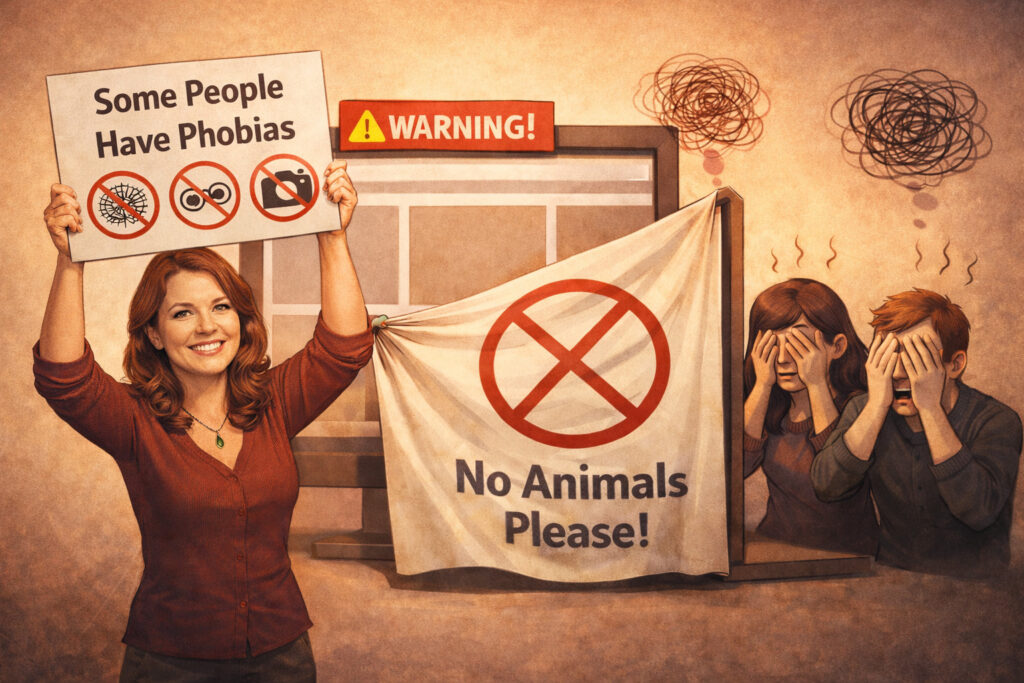 No Animal Pictures for Animal Phobias Creature Courage